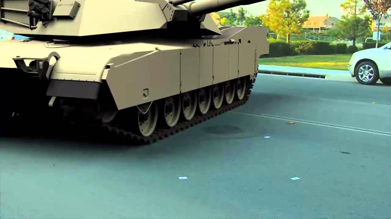 Tank in Maya