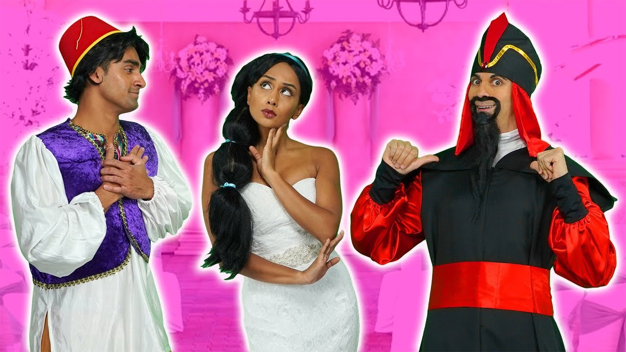 SHOULD JASMINE MARRY ALADDIN or JAFAR? (After a Spell, Which Disney Princess will Save Her?) 2019