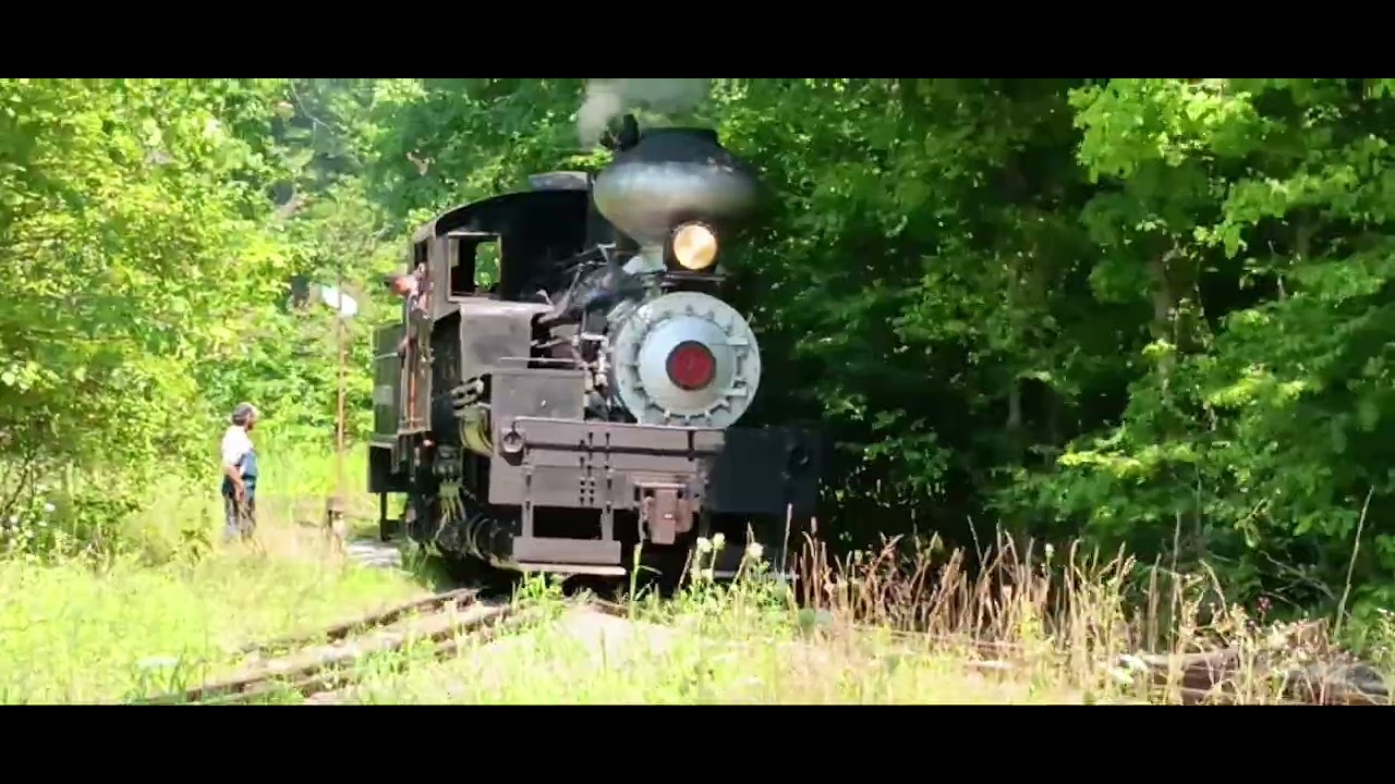 Hesston Steam Museum shay locomotive