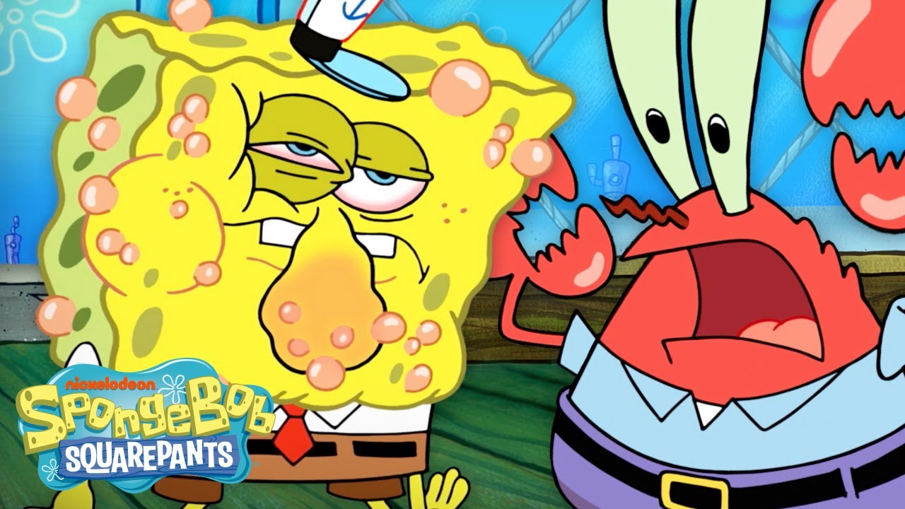 Is SpongeBob Allergic To Krabby Patties?! 😱 