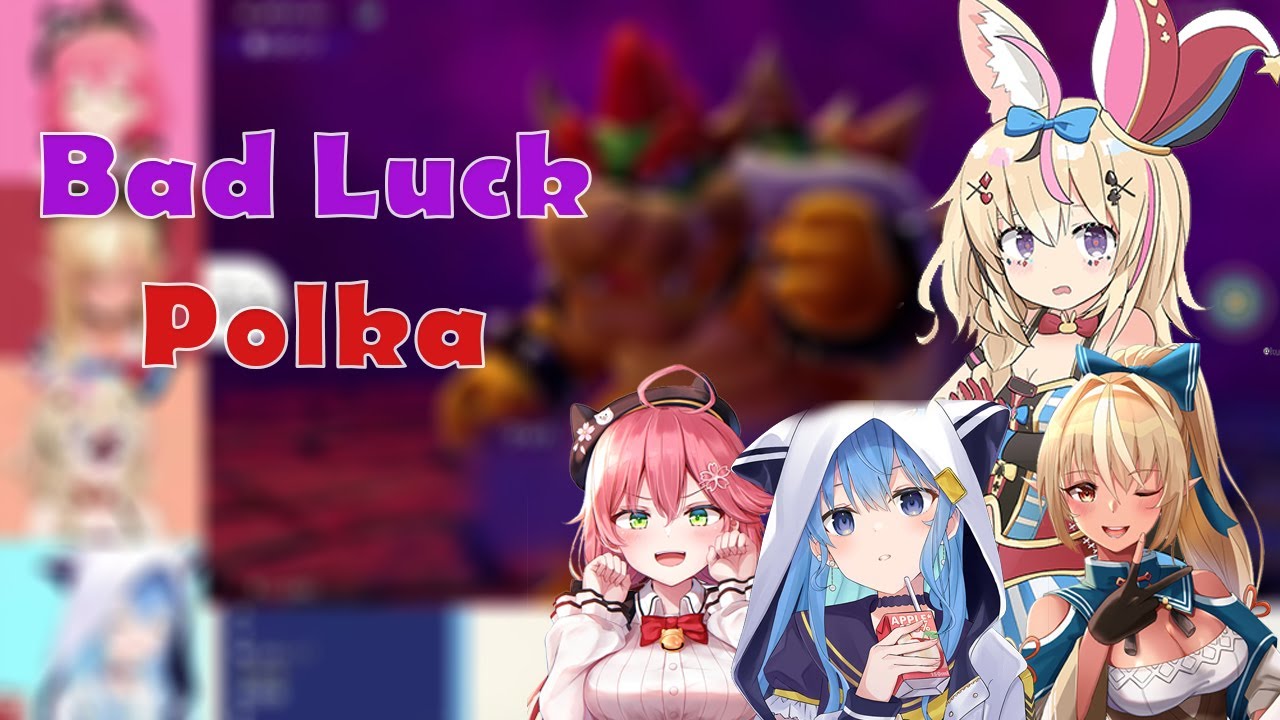 Polka can't be more Bad Luck than this.... Shiraken Mario Party Collab [EN Sub]
