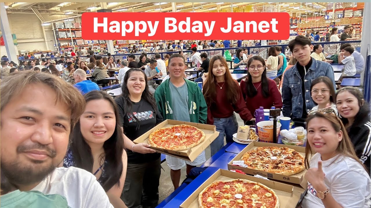 Happy Bday Janet | Kumain sa S&R | Salamat po sa sponsor dumating sina @melot5980 @nherlyseth3063 