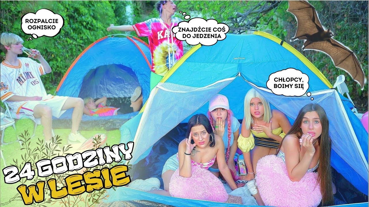 ŻYCIE W LESIE 🌲 Czy dziewczyny miały wypadek? Diana i szalone przygody