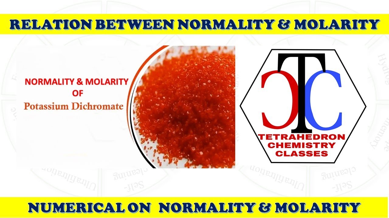 NORMALITY & MOLARITY NUMERICAL