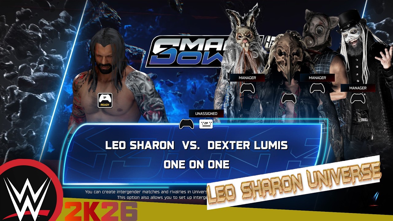 WWE Universe Week 183 - #smackdown - Leo Sharon VS Dexter Lumis