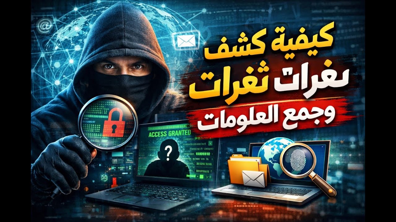 كيفية كشف تغرات وجمع المعلومات