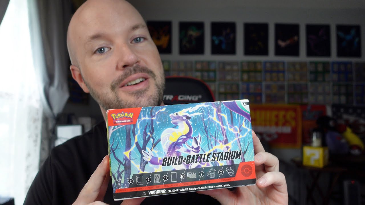 Открытие набора Build & Battle Stadium Scarlet & Violet