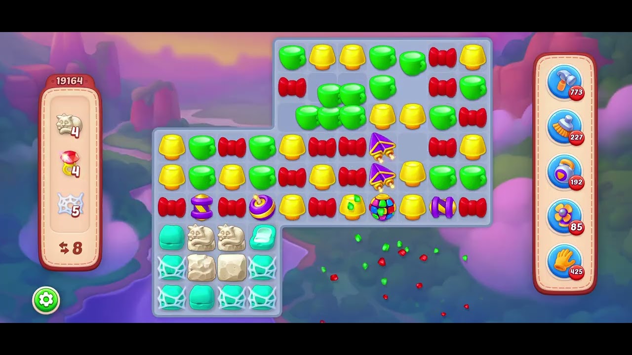 Homescapes Level 19164  -- No cheats