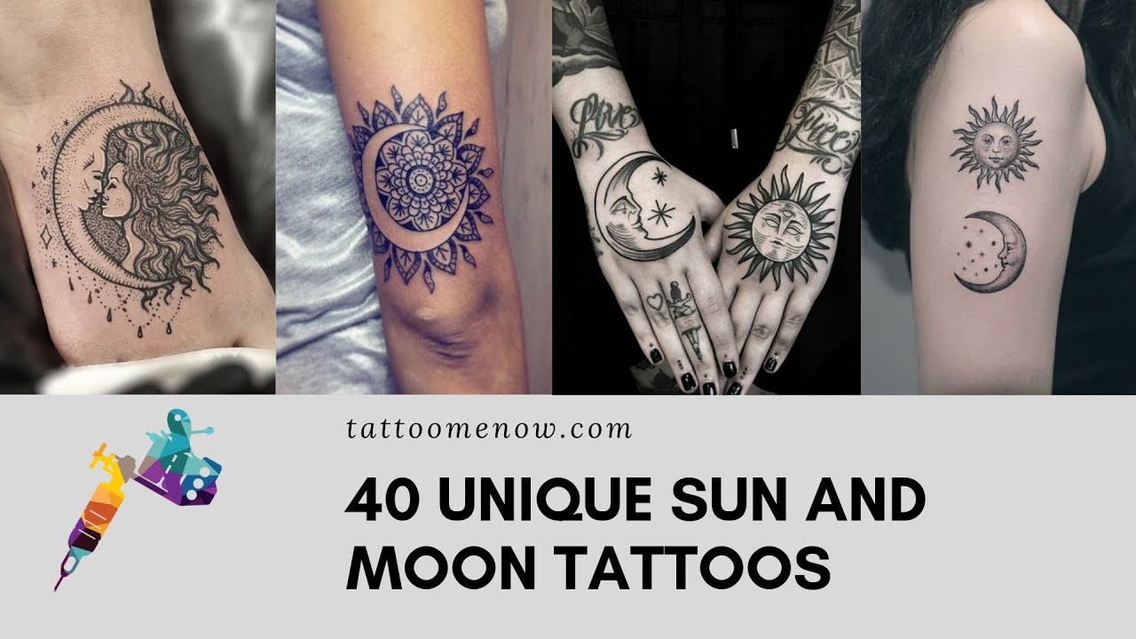 Sun and Moon Tattoo: These 40 Unique Creations Will Inspire You To Get One