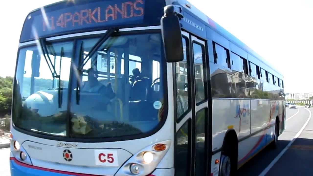 MyCity Bus Ride - Big Bay to Cape Town (G)   03 Jan 2012.MOV