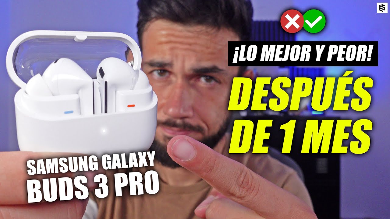 Lo MEJOR y PEOR!🔥Samsung GALAXY BUDS 3 PRO: REVIEW tras 1MES