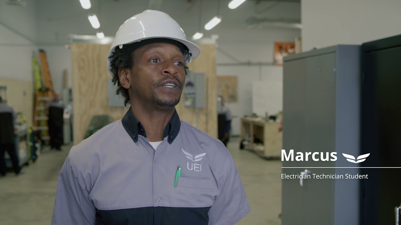 UEI Student Stories: Meet Marcus, an Electrician Technician Student