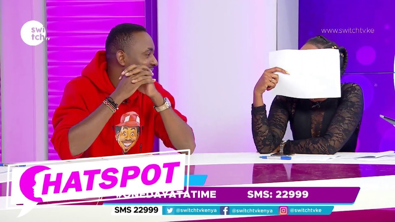 Jasper Murume flirts with Kush on Live TV