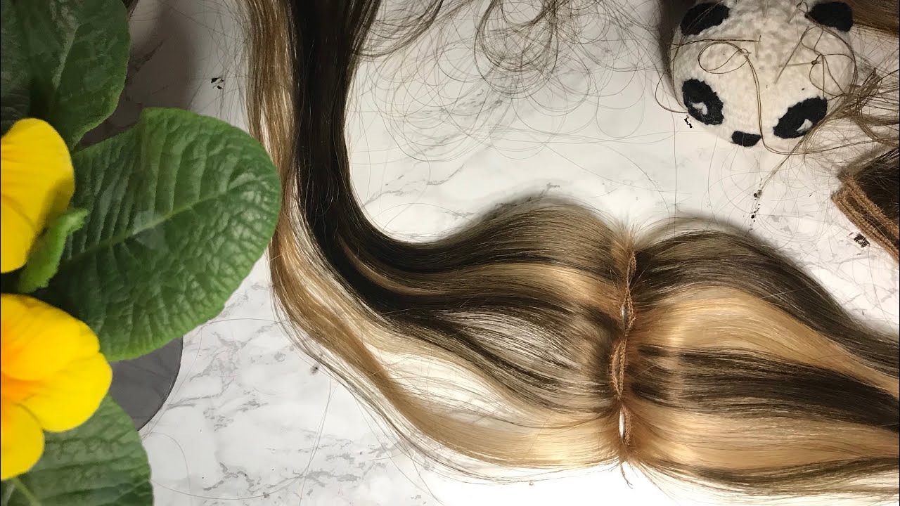 Come creare cucire fasce fisse Balmain Double Extension Matassa Capelli Veri Cheratina Microring