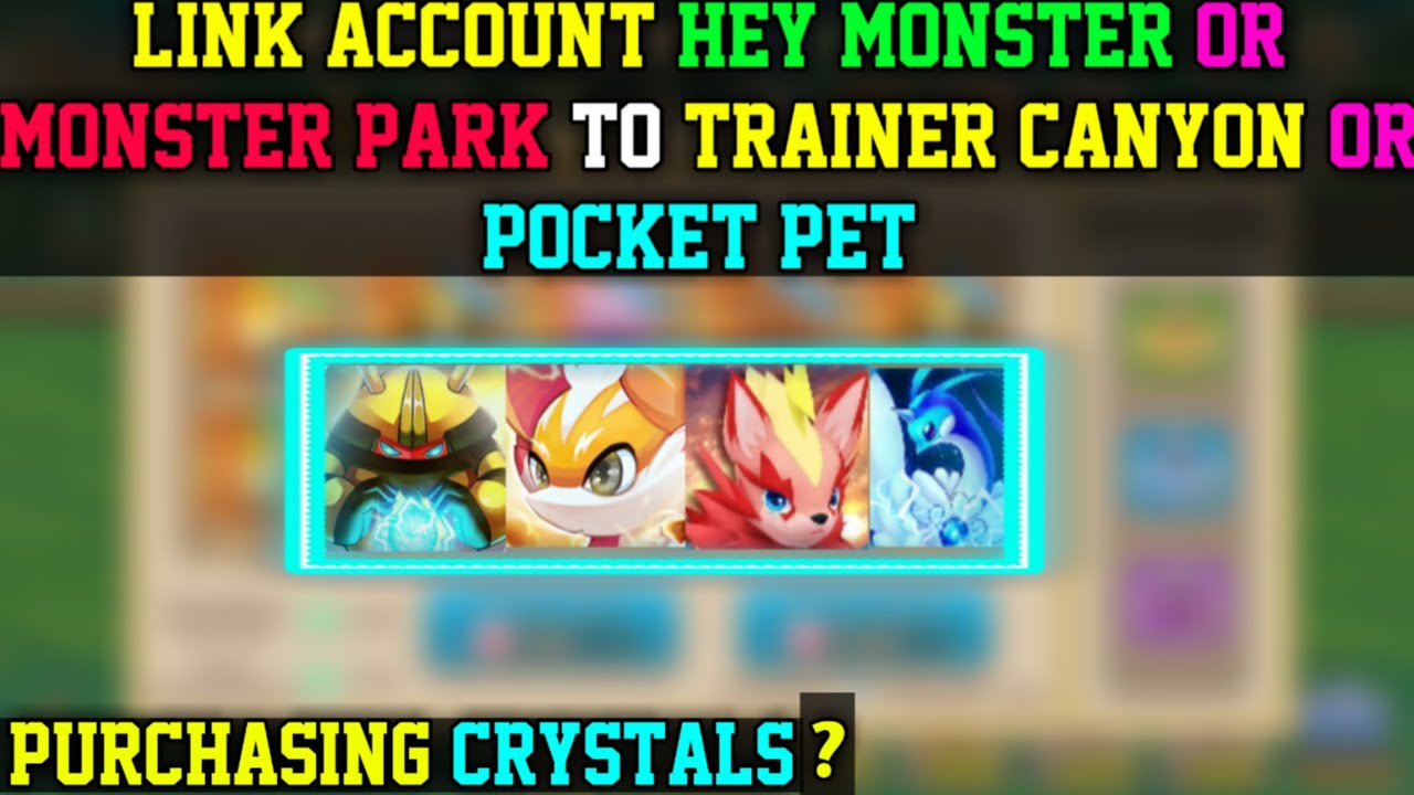 How To Transfer Your Account In Trainer Canyon Or Pocket Pet || Purchasing Crystals In Pocket Pet ?
