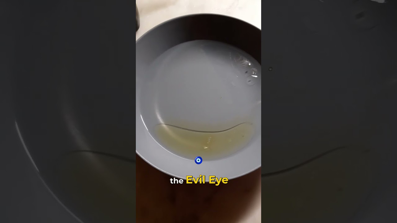 Evil Eye Ritual Using Water and Oil!