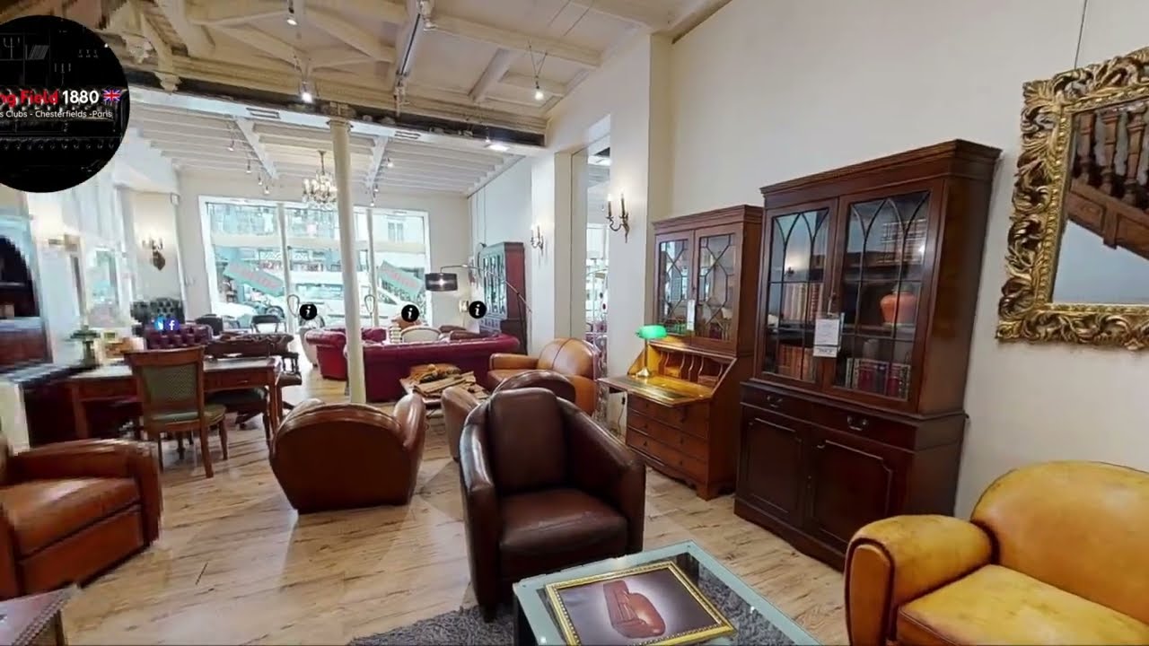 Boutique Longfield 1880 Canap&eacute;s Chesterfield et Clubs - Style Anglais