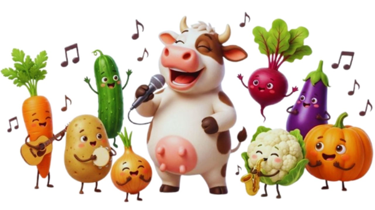 🥕🥔🥦 Let’s Sing About Vegetables! 🥒🎵 Names of Vegetables | Vegetables Song | Fun Veggies | Kids Video