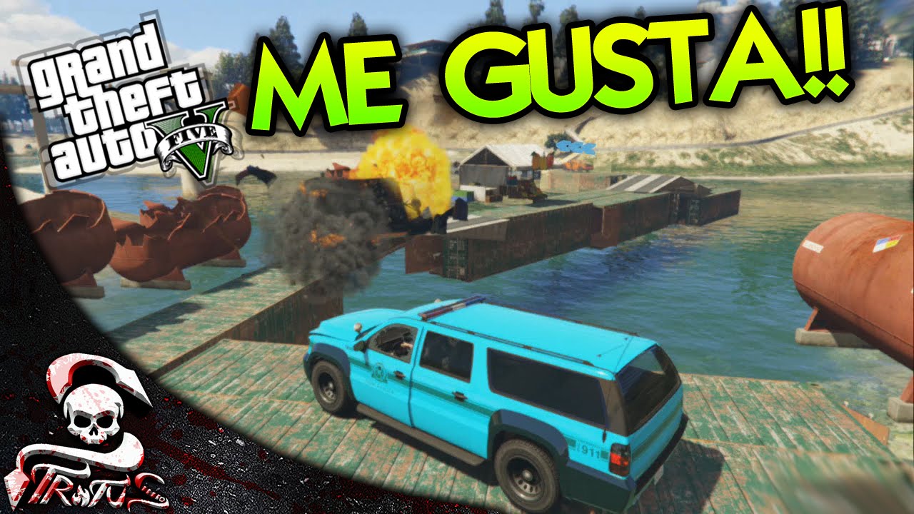 GTA 5 | LOS RANGERS DE LOS SANTOS!!! PARKOUREO - GTA V CARRERA DE LA MUERTE #369 | XxStratusxX
