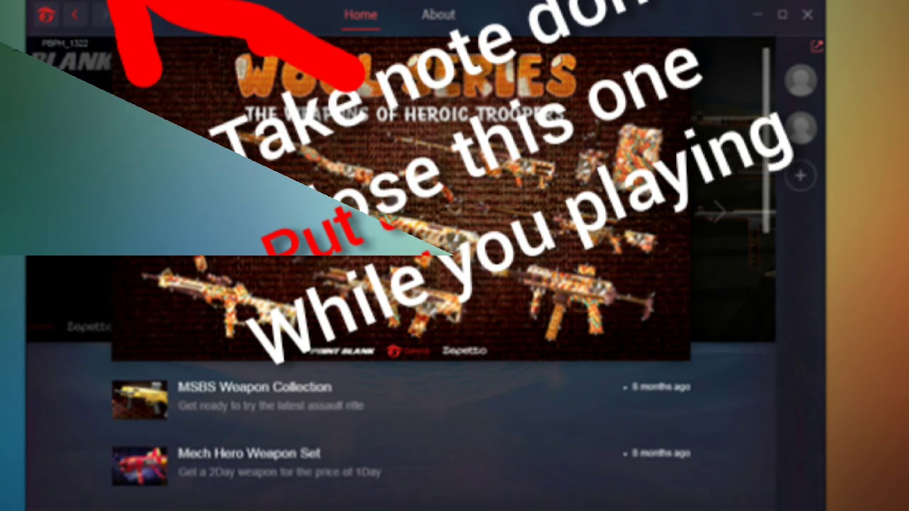 PointBlank CHEAT 2019 (simple step)