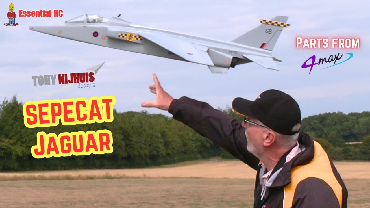 BUILT FROM FREE RCM&E PLAN ! Tony Nijhuis SEPECAT Jaguar RC EDF Jet