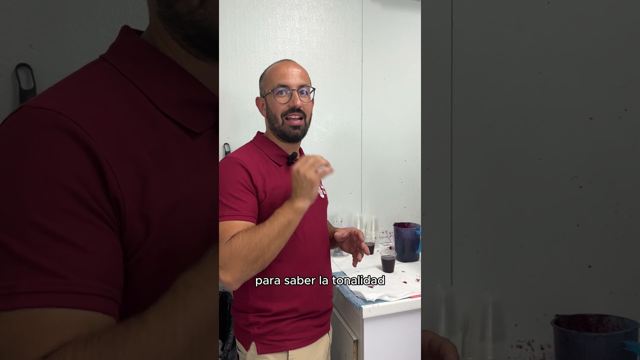 Analítica del mosto en el laboratorio de Bodega Santa Cruz de Alpera