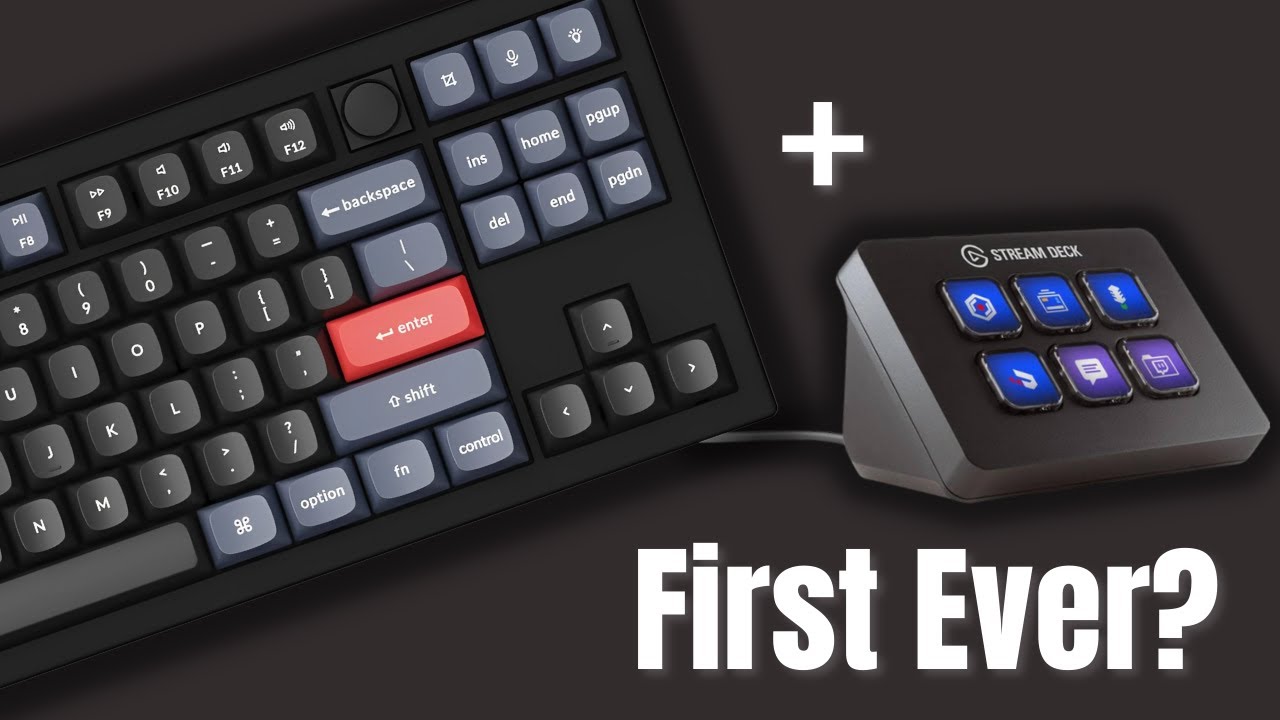 STREAM DECK IN KEYBOARD?!!!