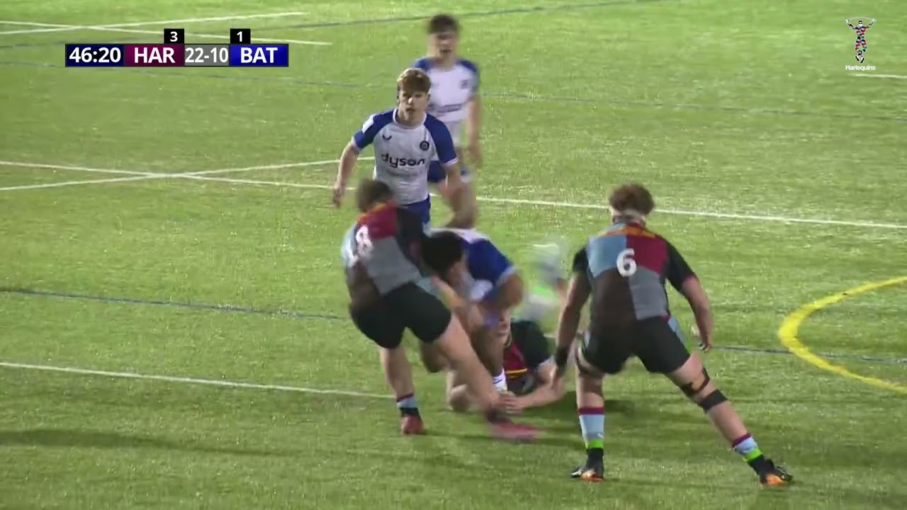 Harlequins Academy Highlights: Harlequins U18 v Bath U18