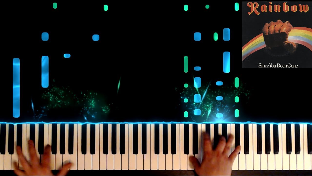 Rainbow - Since You Been Gone - Piano cover