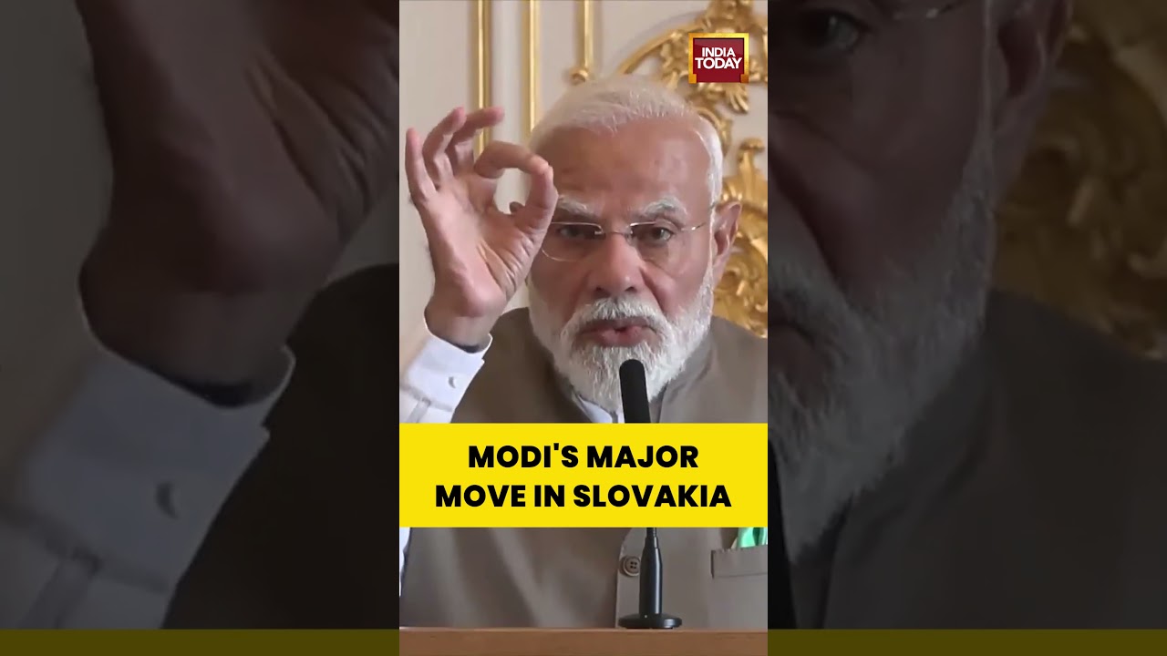PM Modi's Major Move in Slovakia! Big Opportunities for Indian Workers #pmmodi #slovakia #deals