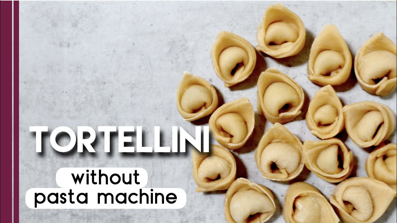How to make Tortellini from scratch without pasta machine | Italian recipe