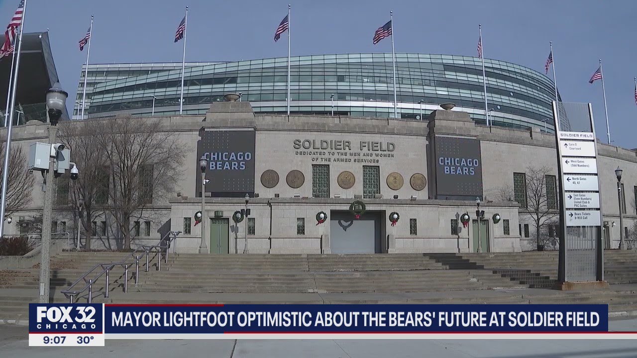 Chicago Mayor Lightfoot optimistic about Bears' future at Soldier Field