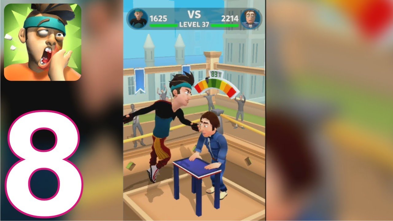 Slap Kings - Gameplay Walkthrough Part 8 - Level 34-42 (iOS, Android)