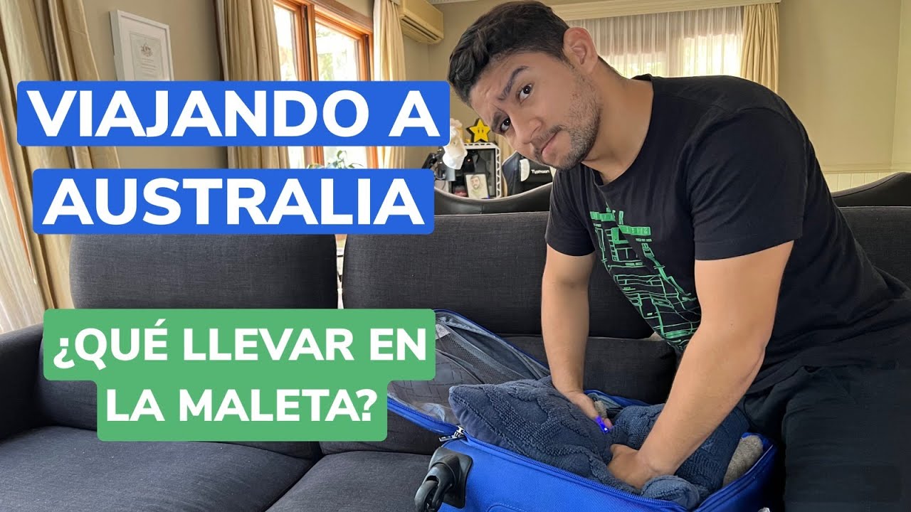 Que traer en la MALETA para viajar a AUSTRALIA