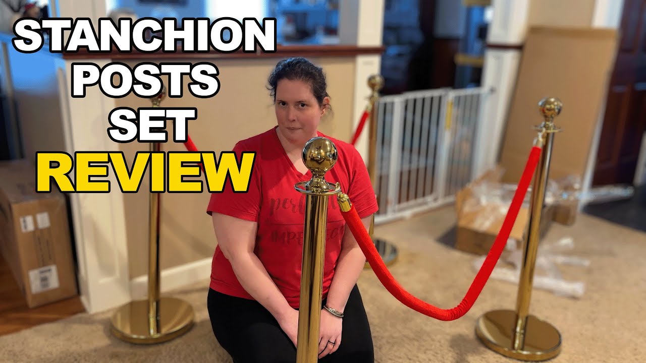 How to Set Up the LOVMOR Stainless Steel Stanchion Post Set 🎉 | Step-by-Step Guide