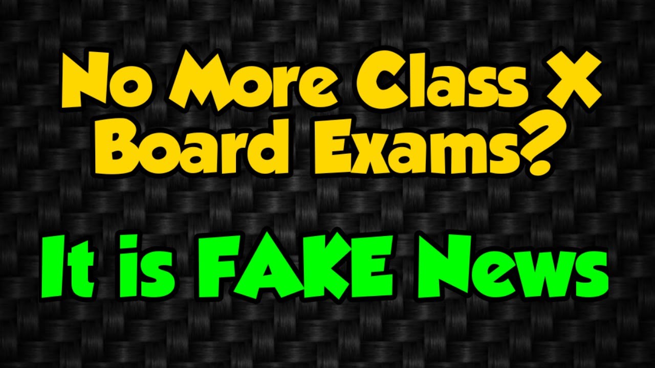 Fake News about Class 10 Board Exams under New Education Policy goes Viral