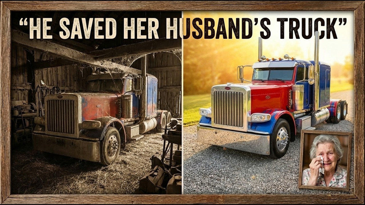 Forgotten Optimus Prime Truck Rescued from Barn | INSANE Frame‑Off Restoration in the Driveway