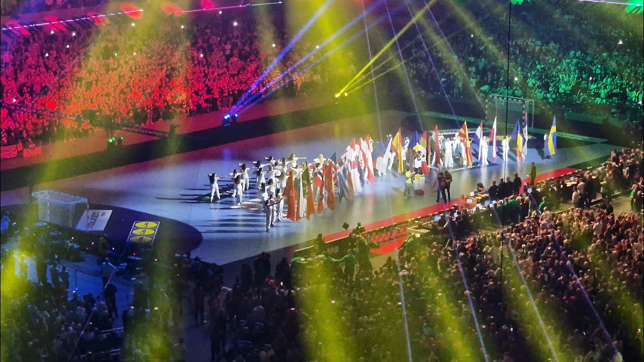 Handball EM Eröffnungsfeier und Zuschauerweltrekord in der Düsseldorf Arena 2024