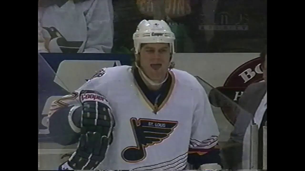 St. Louis Blues at Pittsburgh Penguins - March 26, 1996 (Mario Lemieux scores 5 goals)