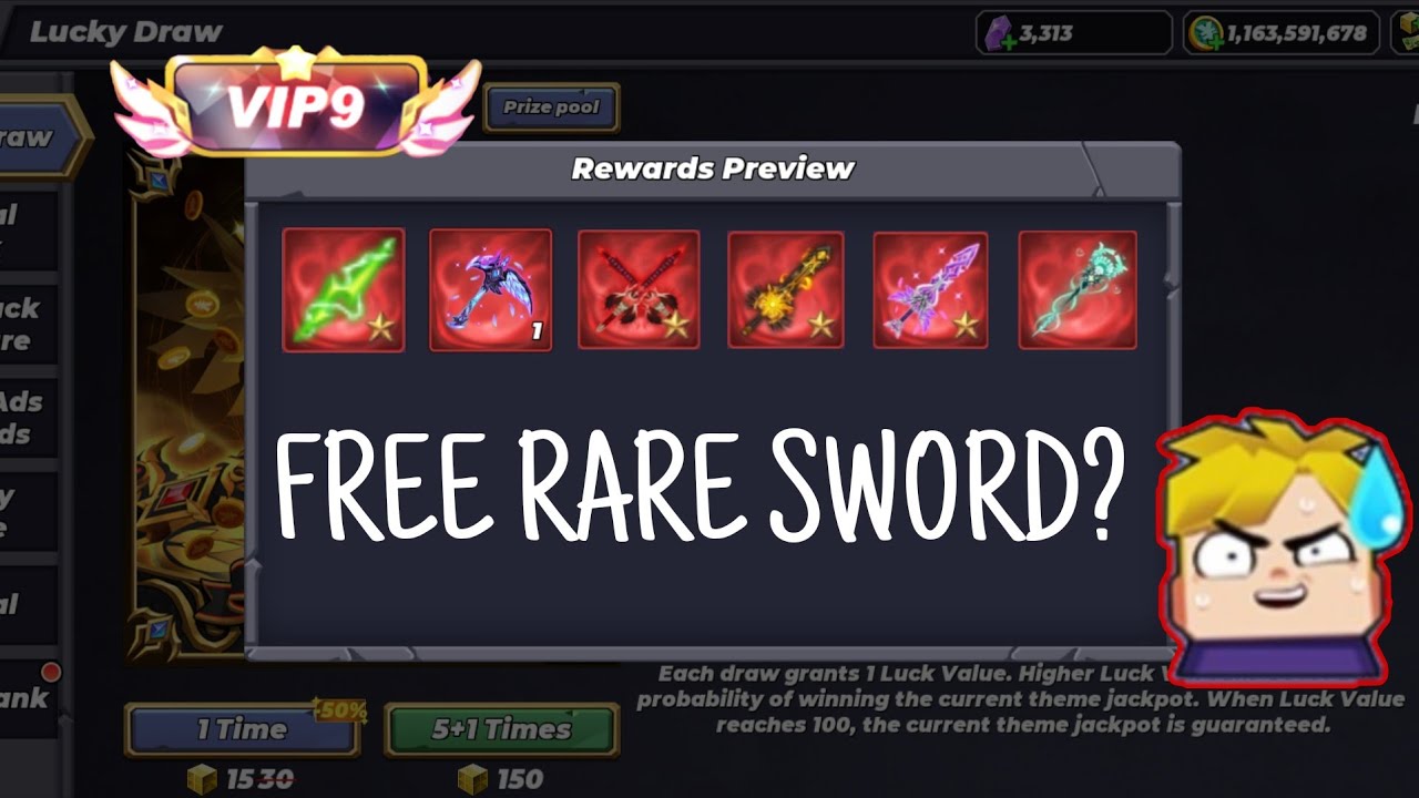 Secret Rewards Preview to Get All Rare Sword and How to Get Valkyrie Divine Dual Blade in Skyblock