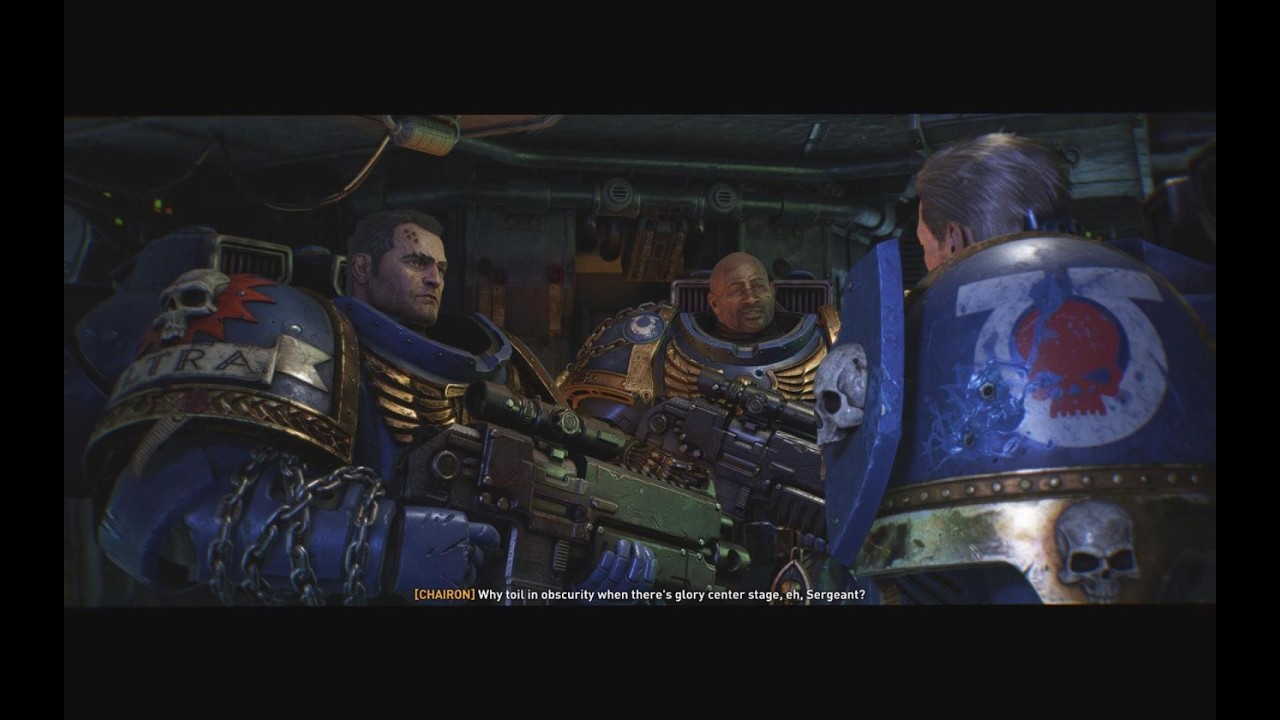playing space marines PART 2