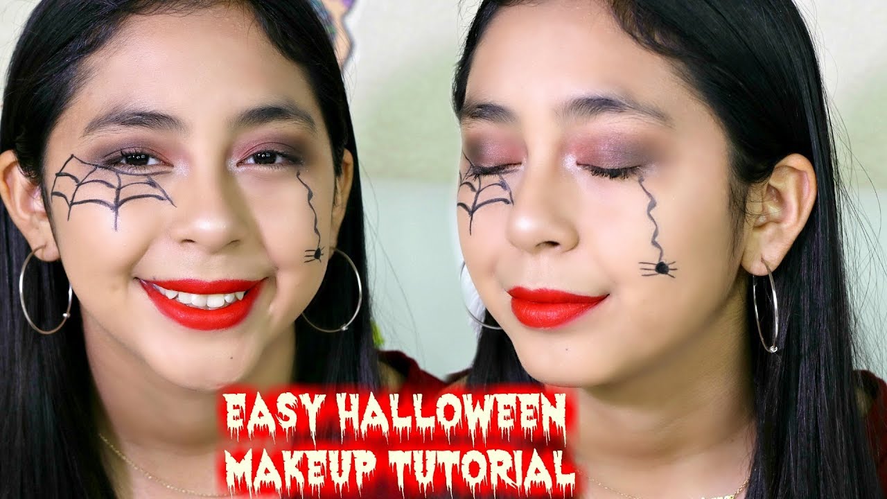 Super Easy Halloween Makeup Tutorial B2cutecupcakes