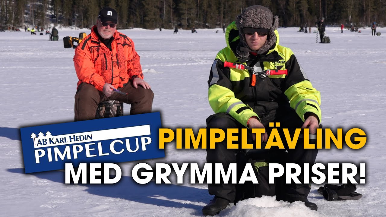 Pimpelfiske & Pimpeltävling med Grymma Priser | Karl Hedin Pimpelcup [2024]