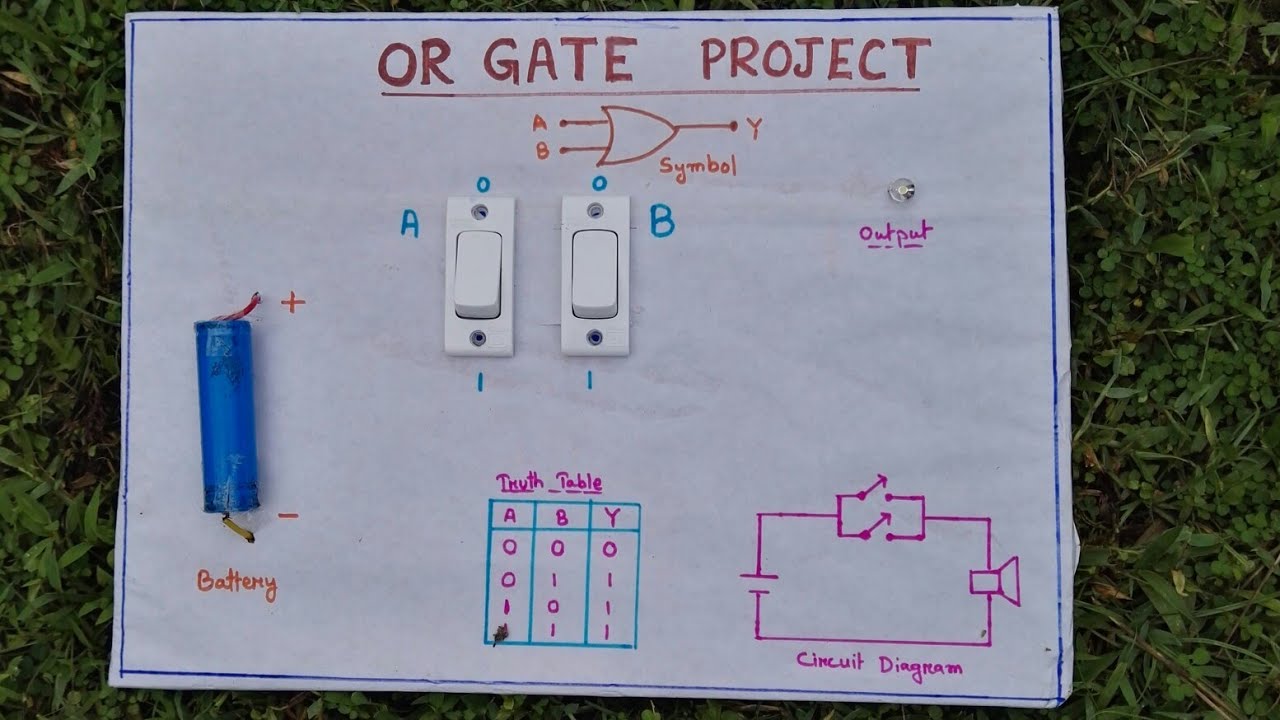 'OR' GATE PROJECT || innovative ideas