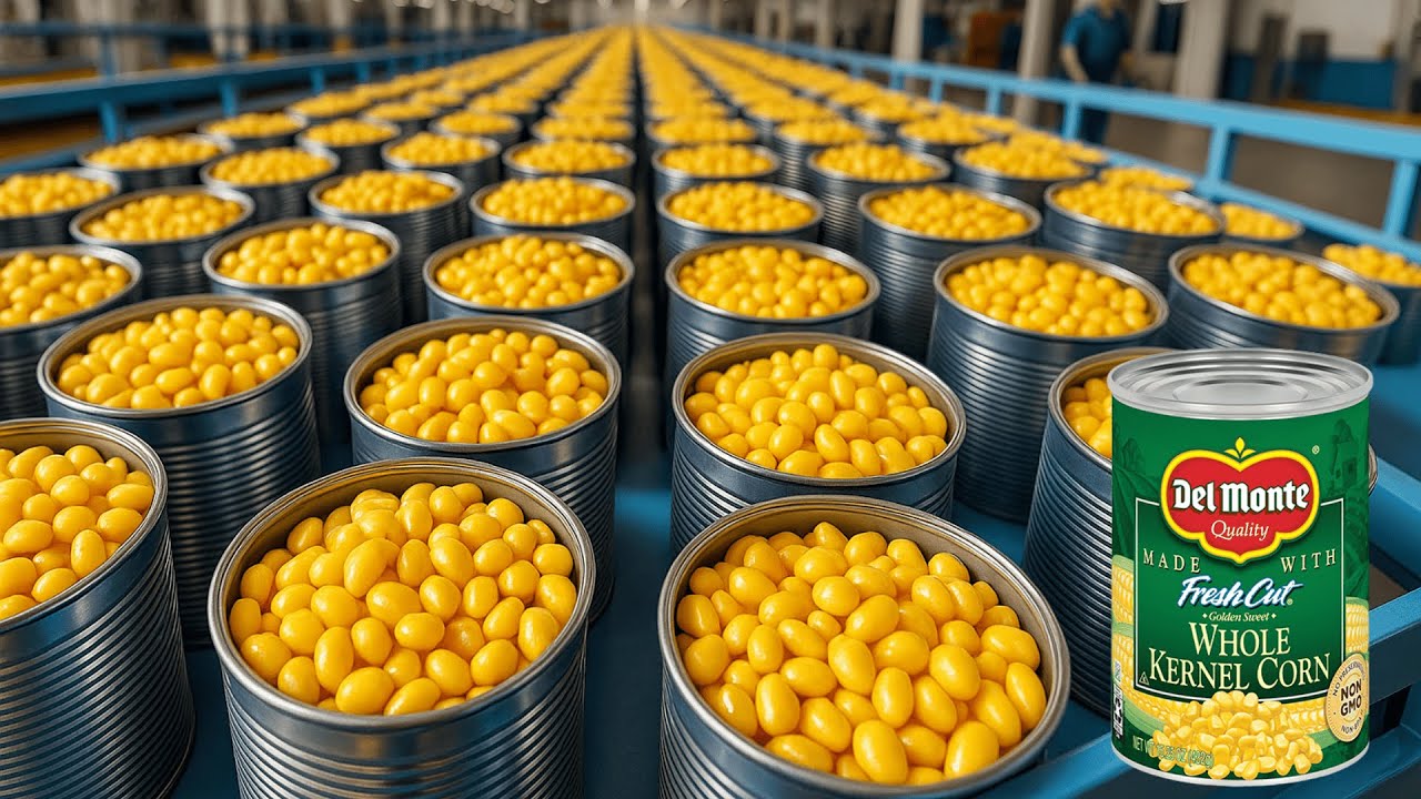 The Incredible Journey of Sweet Corn: From Growing in the Field to Canning for Your Table