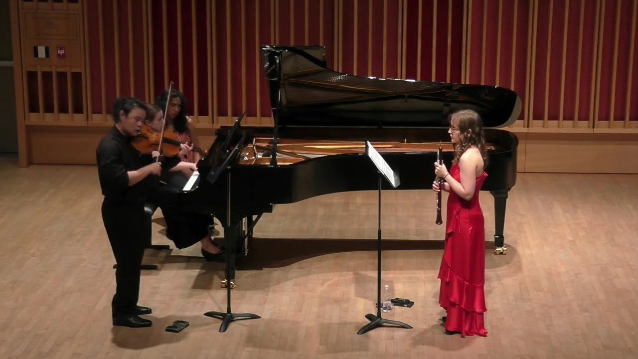 Two Rhapsodies for Viola, Oboe, and Piano by Charles Loeffler