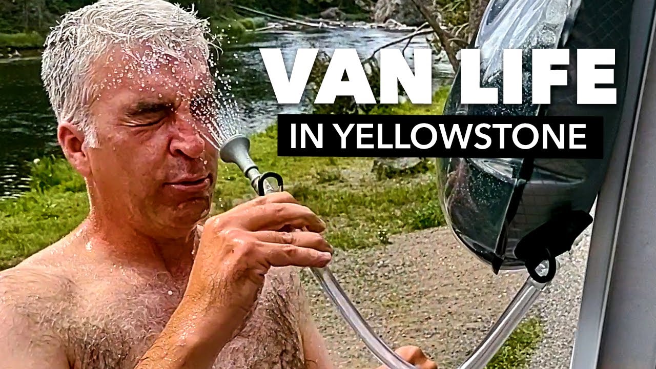 How to survive Yellowstone National Park in a van (Overnight camping, sightseeing, & showers)