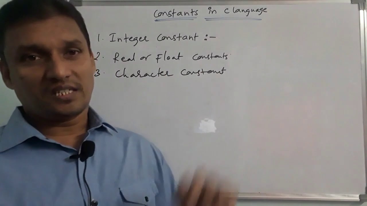 Constants in C Language | Constants in C Programming | C Language | in telugu | By Sudhakar Bogam