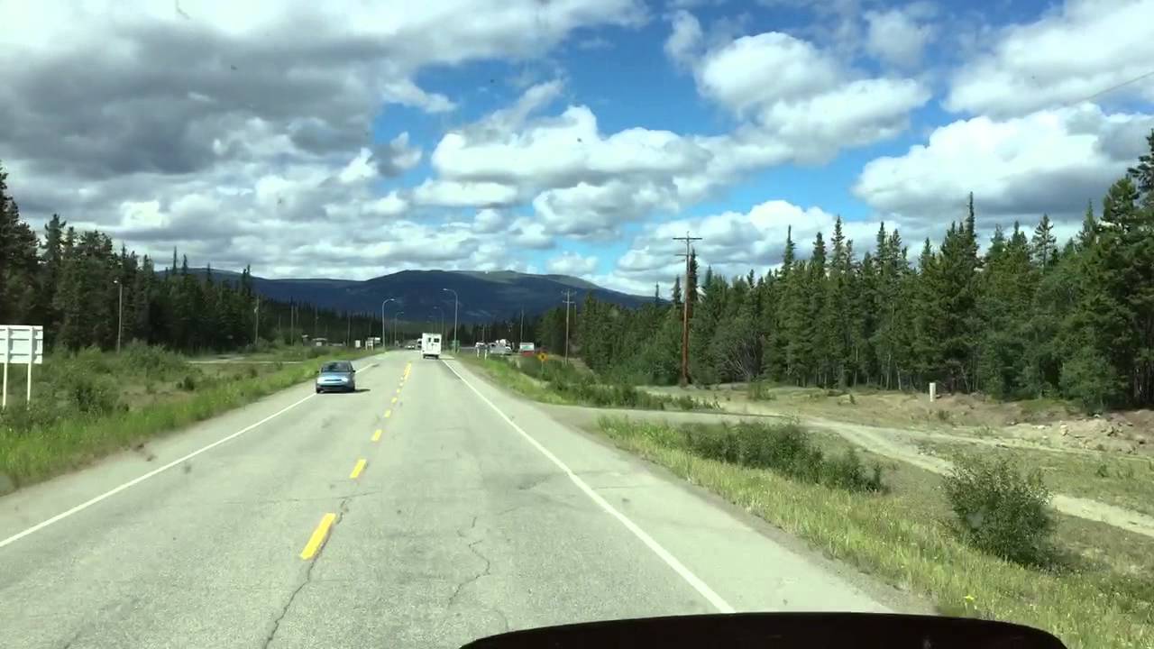 Дальнобой, дорога на Аляску whitehorse