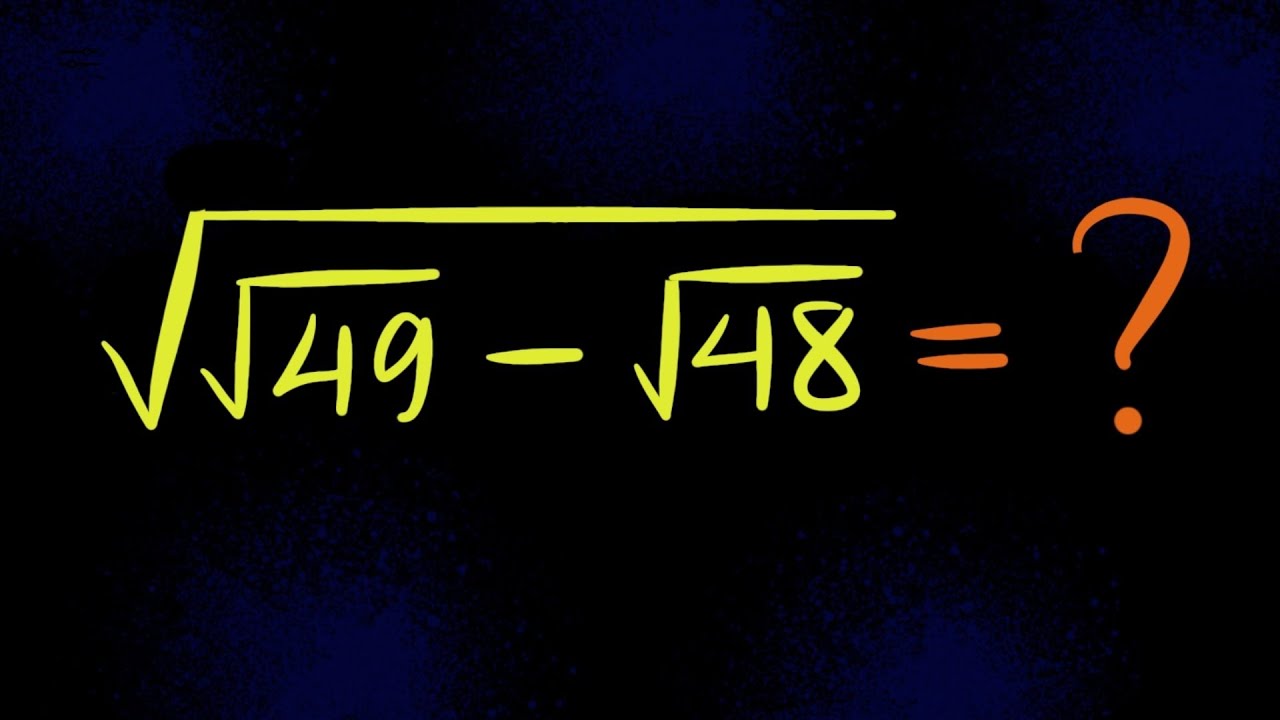 Nice Square Root Simplification